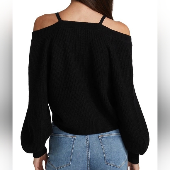Cami NYC Elizabeth cardigan top black small - Picture 3 of 10